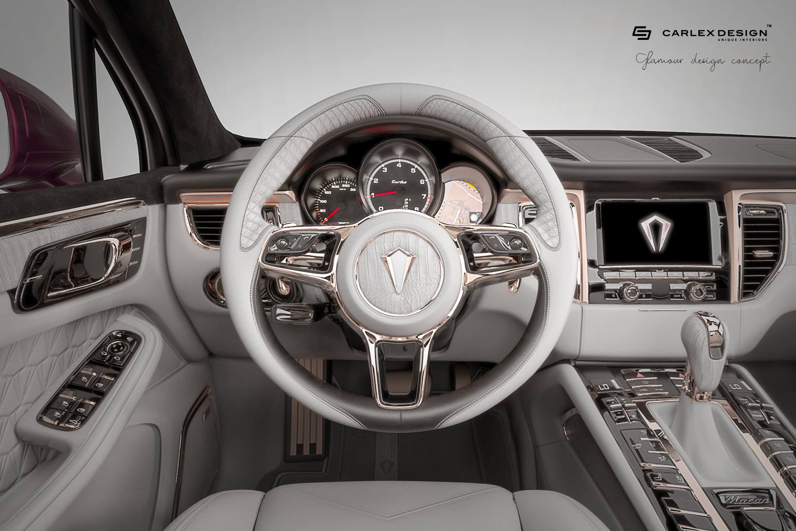 Nội thất Porsche Macan