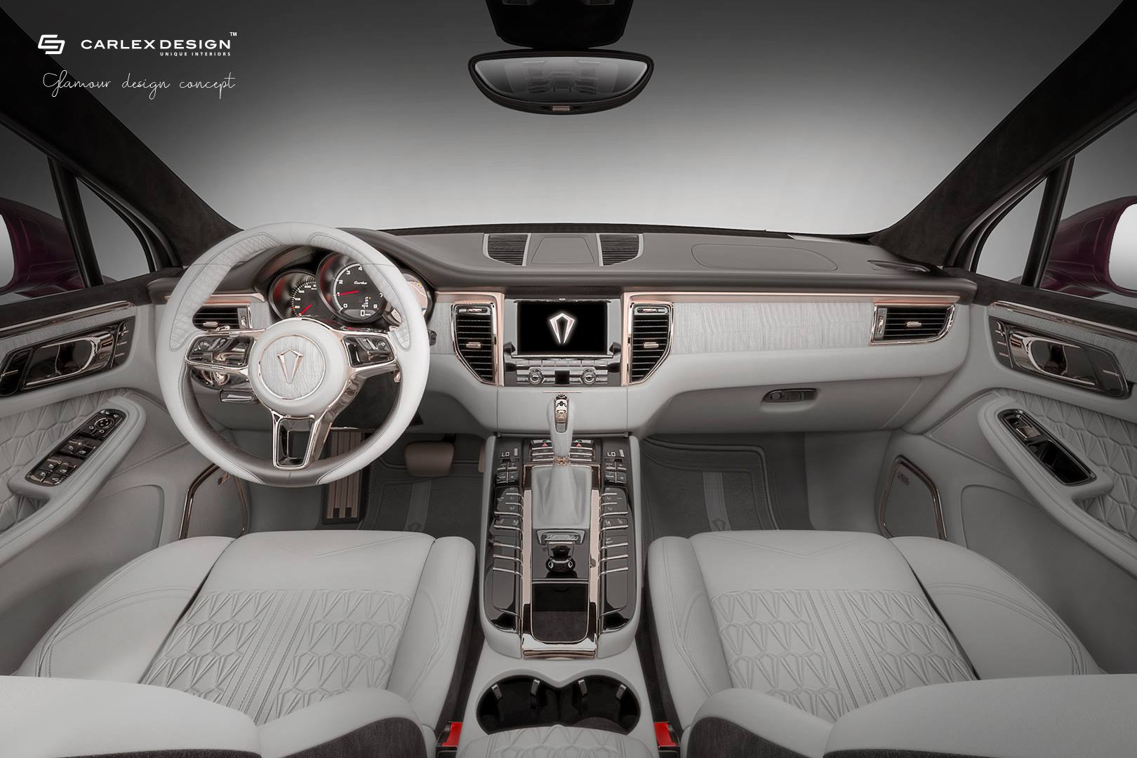 Thiết kế nội thất của Carlex Design trên Porsche Macan