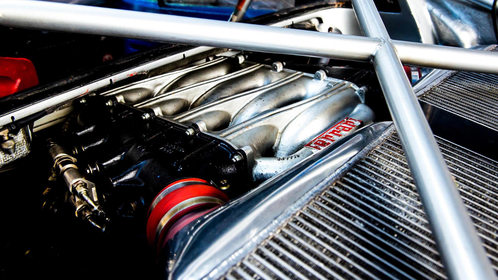 Thiết kế động cơ xe Ferrari F40 LM