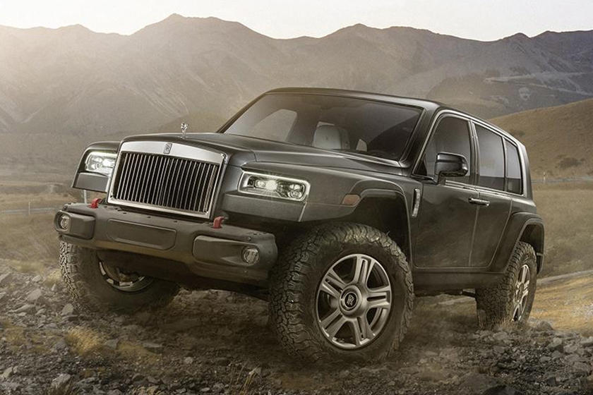 Phiên bản Rolls-Royce Cullinan thiết kế theo kiểu SUV 7 chỗ fullsize