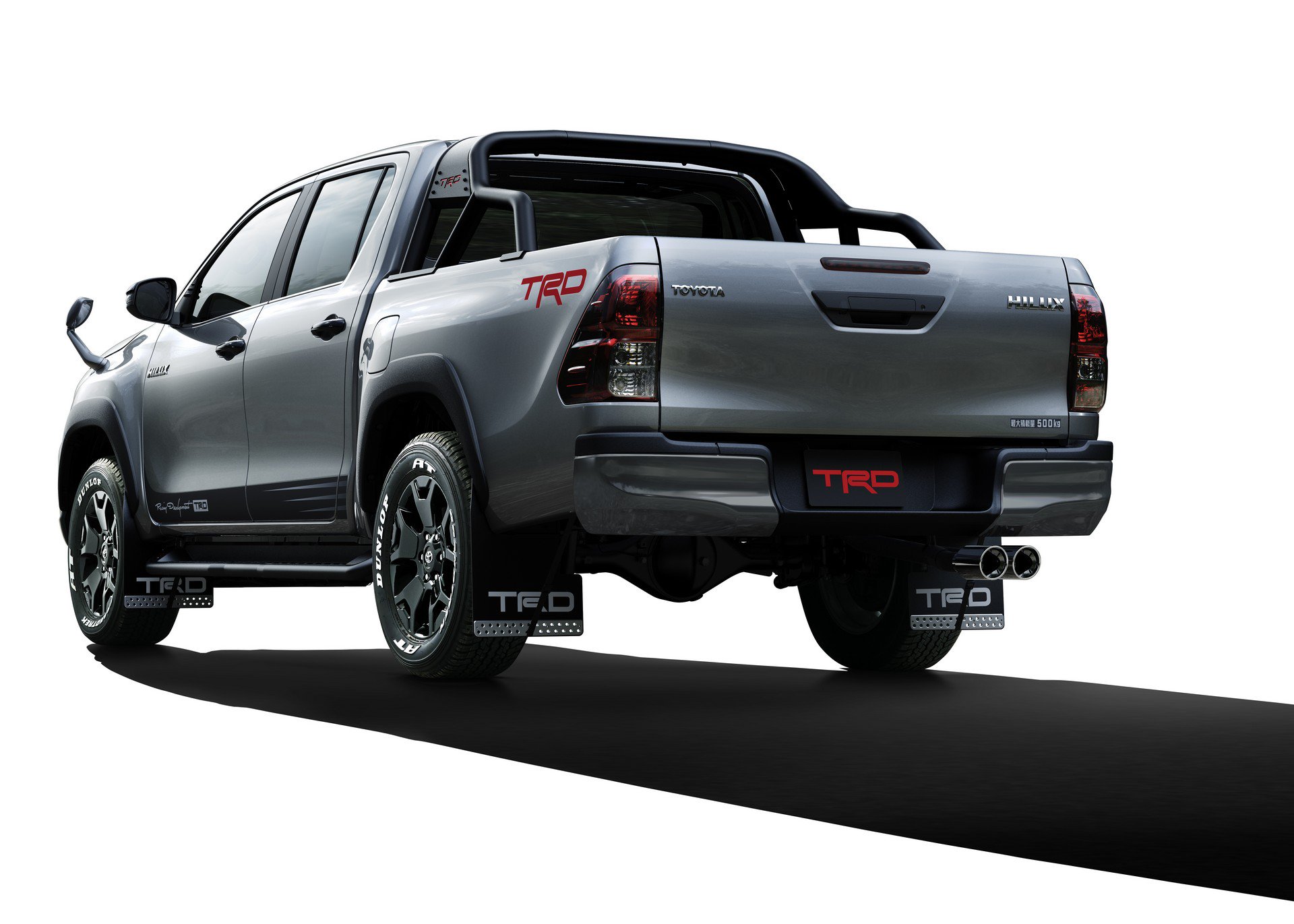 Đuôi xe Toyota Hilux Black Rally màu đen