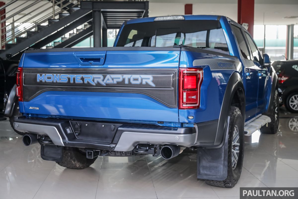 Thiết kế đuôi xe bán tải Ford F-150 Raptor