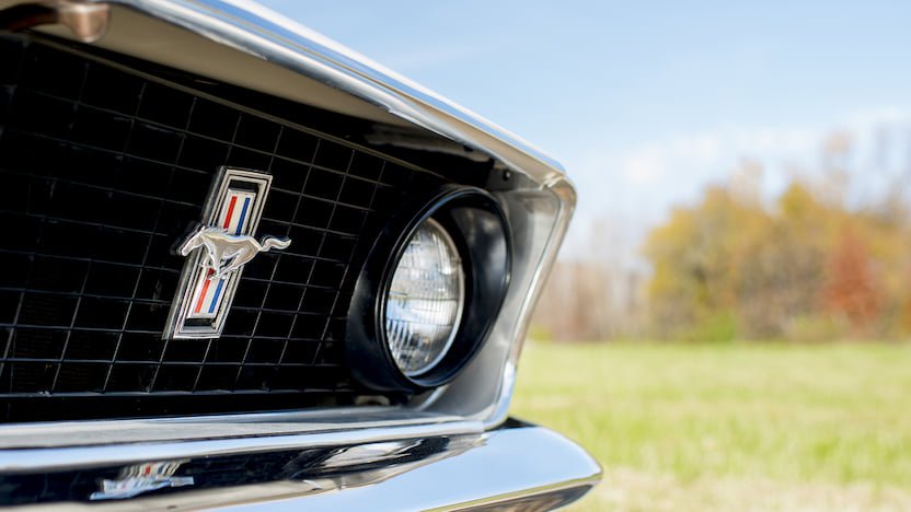 Thiết kế đèn pha xe Ford Mustang Boss 429 1969