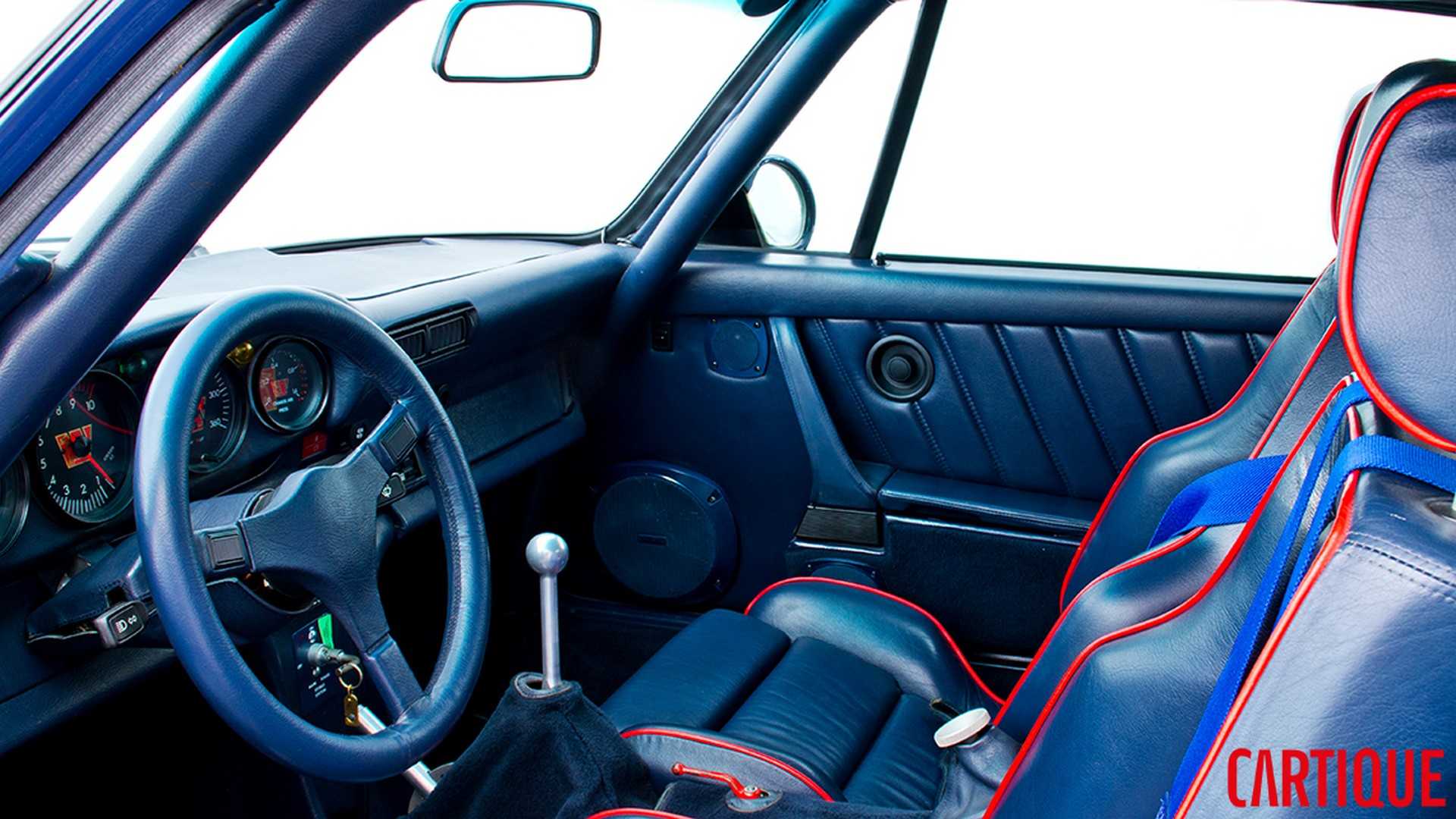 Vị trí ghế phụ trên Porsche 935