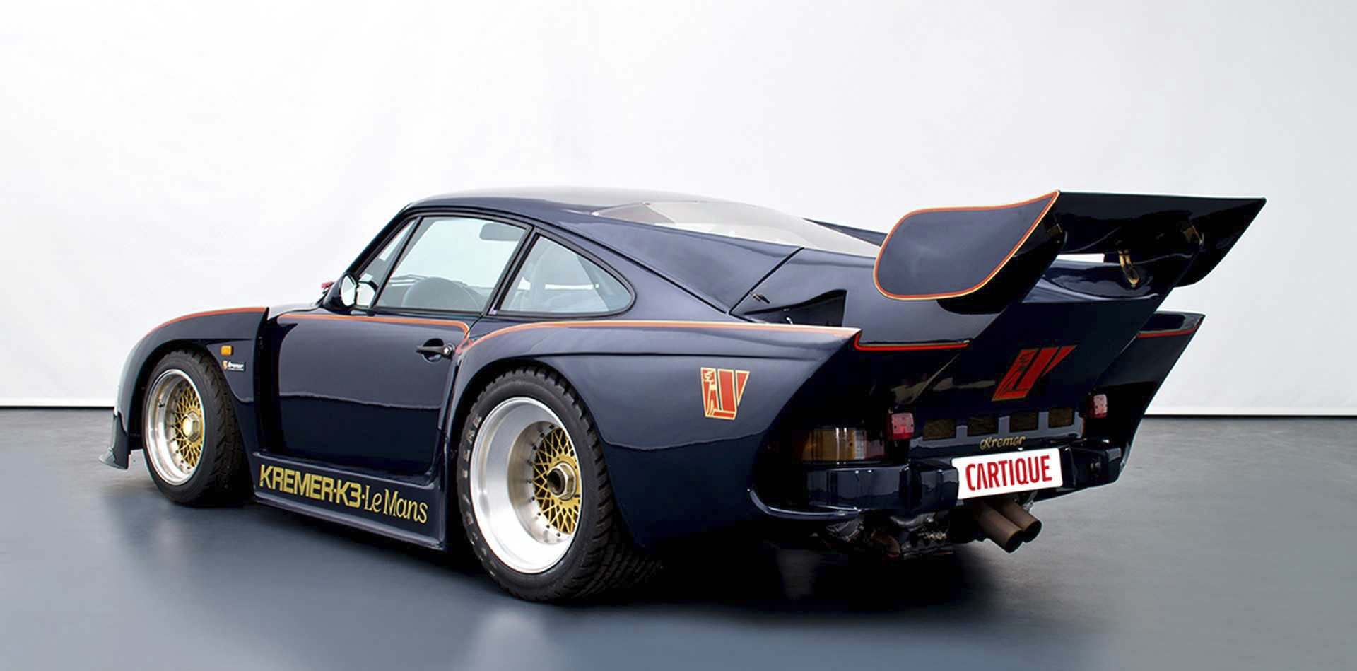 Thiết kế đuôi xe Porsche 935