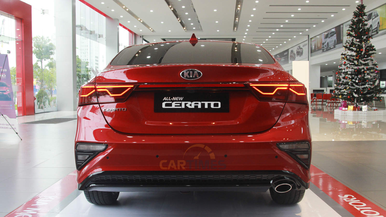 Thiết kế đuôi xe Kia Cerato 2019