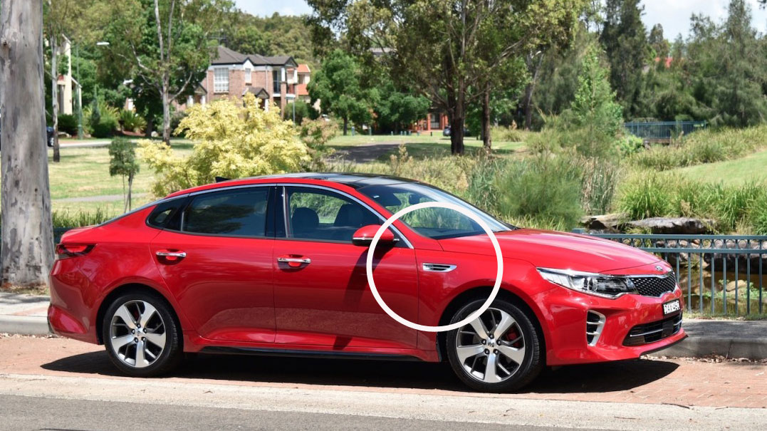 Hốc hút gió Kia Optima 2.4GT Line