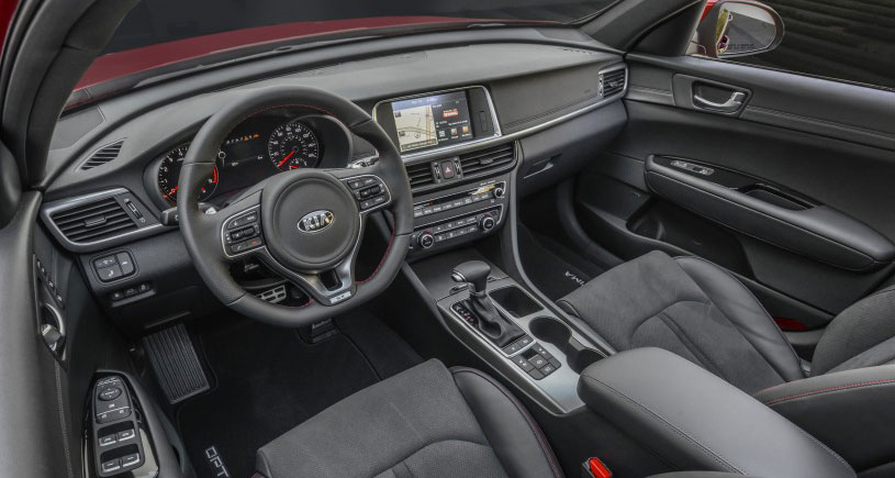 Tiện nghi Kia Optima 2018