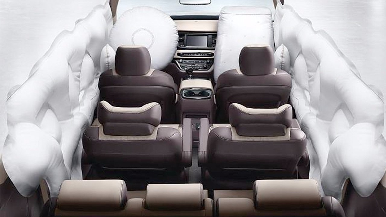 Kia Sedona 2016 được trang bị hàng loạt các tính năng an toàn cao cấp