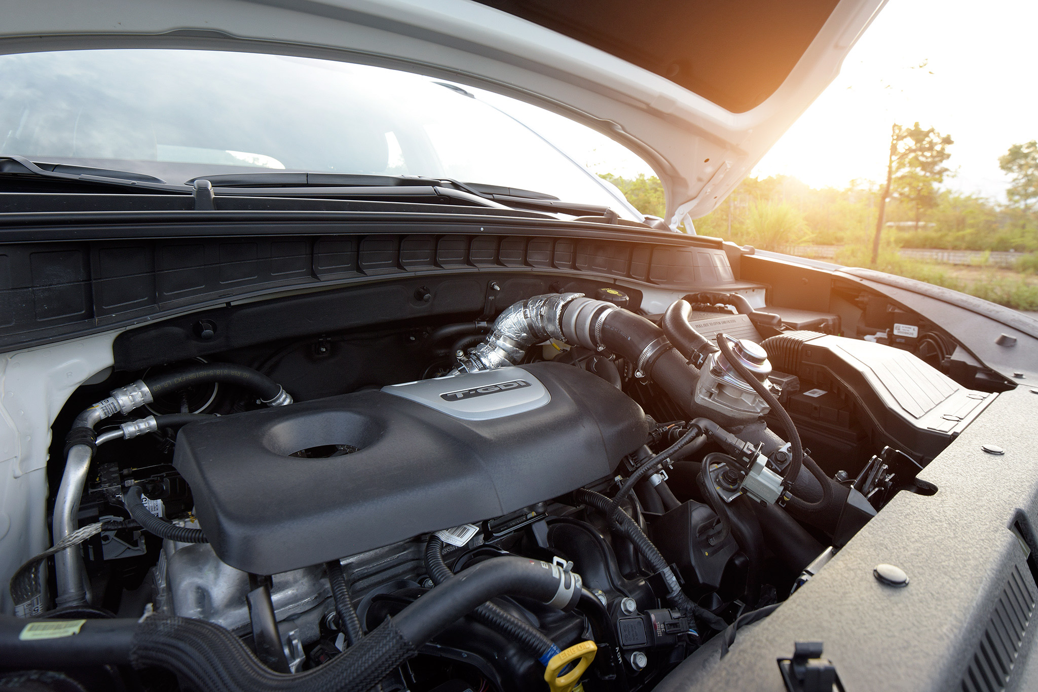 Động cơ Turbo 1.6L T-GDi phun xăng trực tiếp cho công suất tối đa 175 mã lực