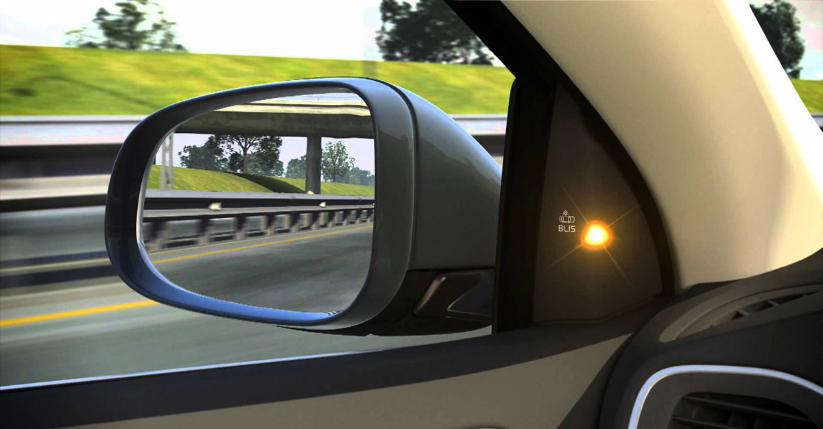 Hệ thống BLIS trên xe Volvo