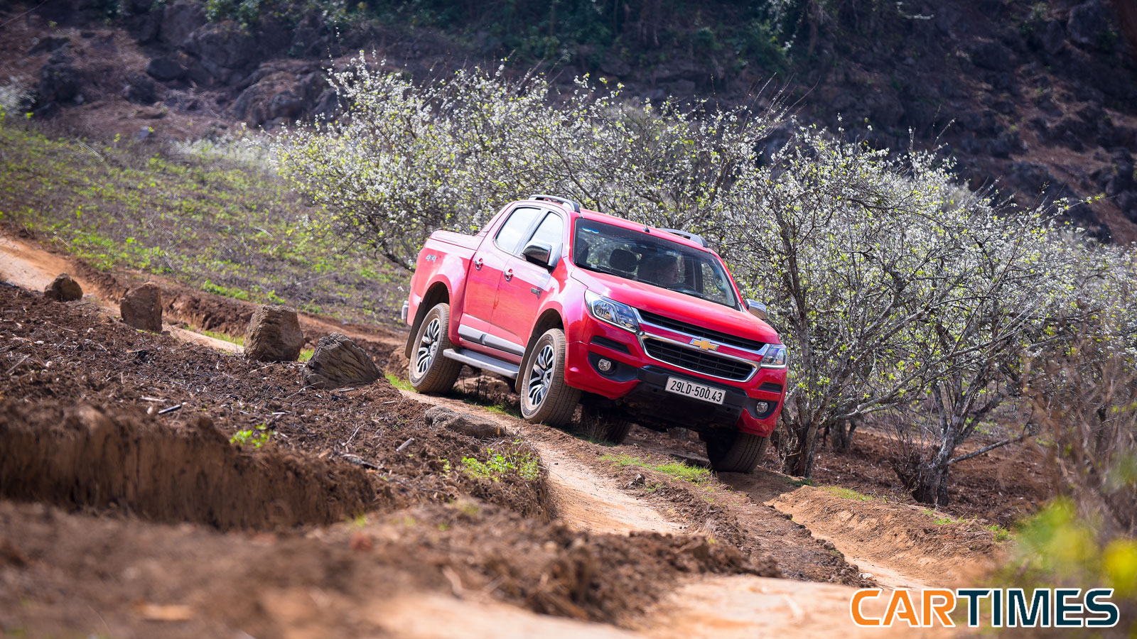 Khả năng offroad của Chervolet Colorado là một thế mạnh