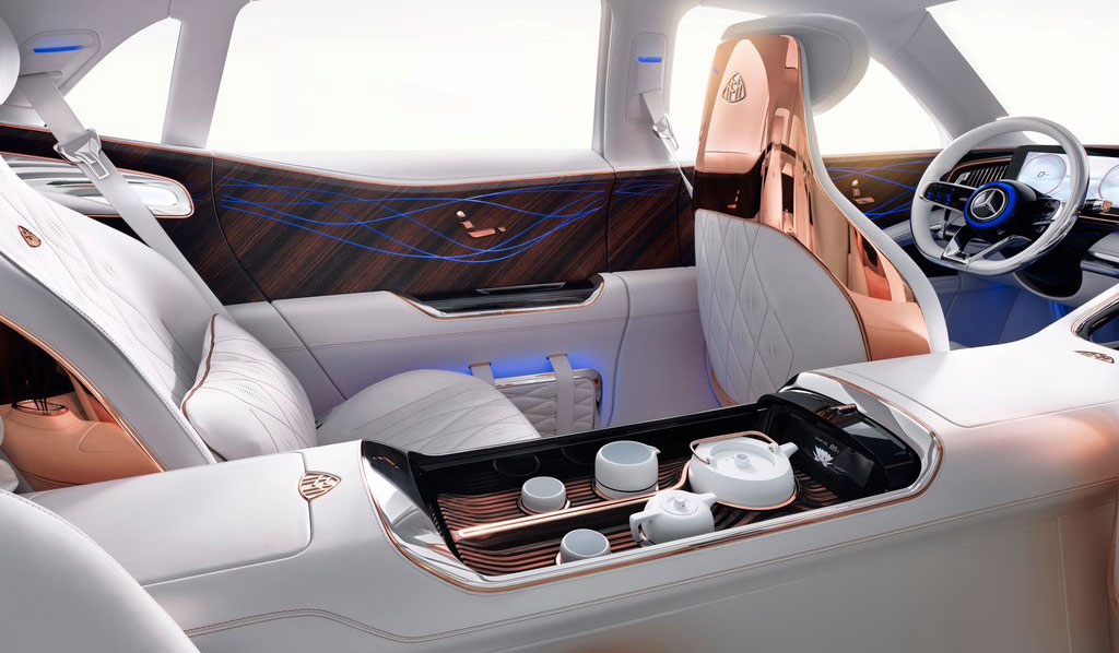 Hàng ghế sau Mercedes-Maybach