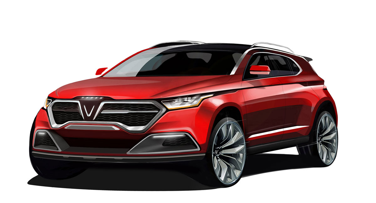 Xe Vinfast do Italdesign thiết kế