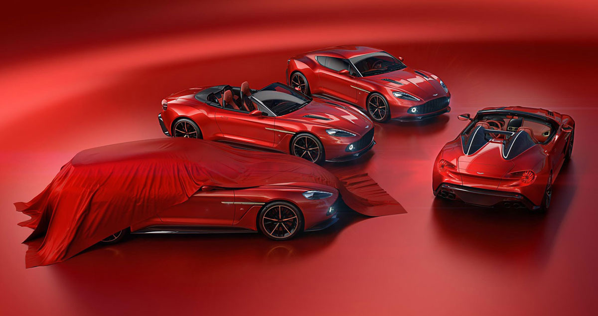 Xe Aston Martin do Zagato thiết kế