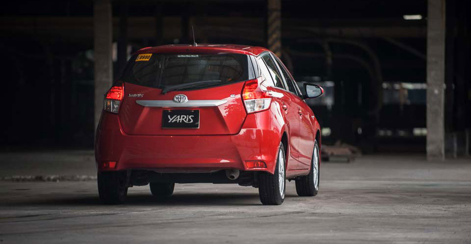 Thiết kế phía sau Toyota Yaris 2017