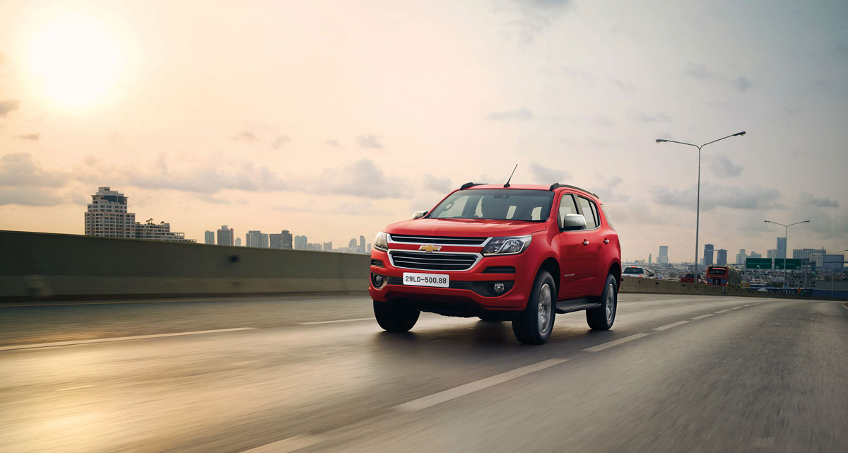 Vận hành Chevrolet Traiblazer 2018