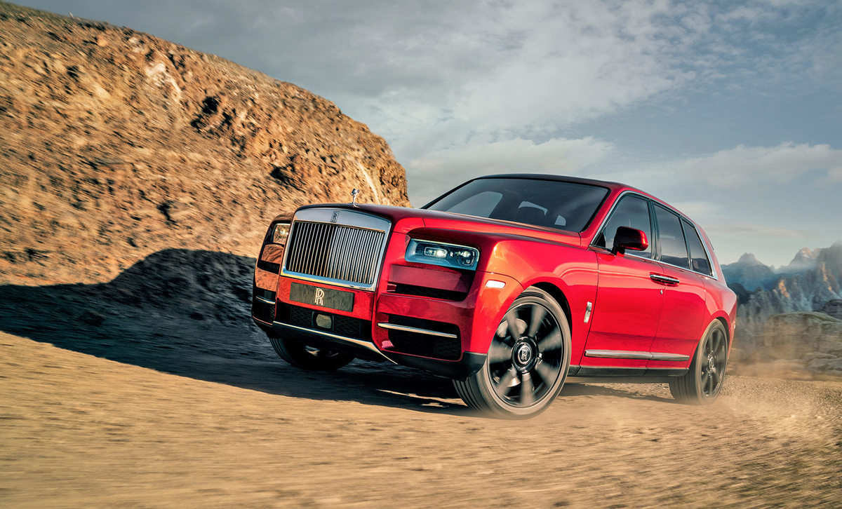 Offroad Rolls Royce Cullinan