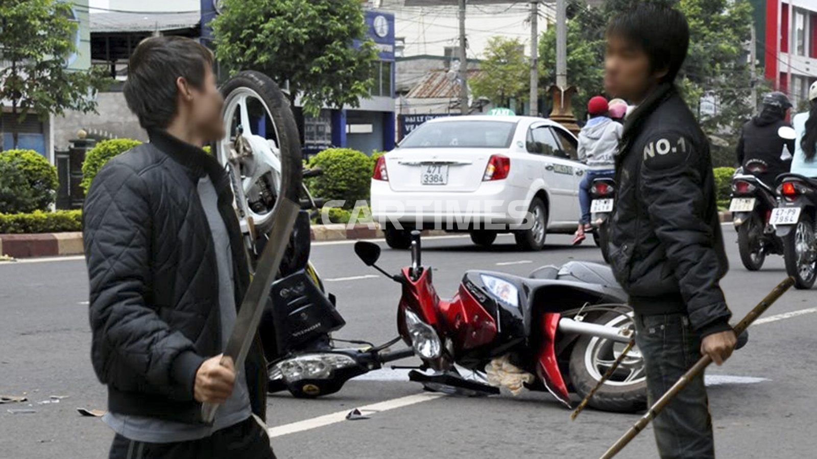 Cách hành xử giữa những người đi đường với nhau cũng có thể khiến người ta mất mạng