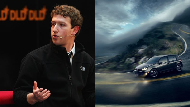 Volkswagen Golf 2014 của Zuckerberg trị giá khoảng 30.000 USD