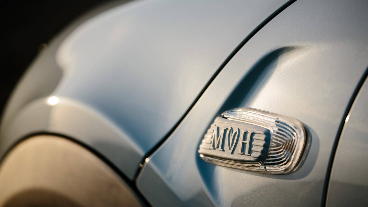 Thiết kế bên hông xe Mini Cooper S