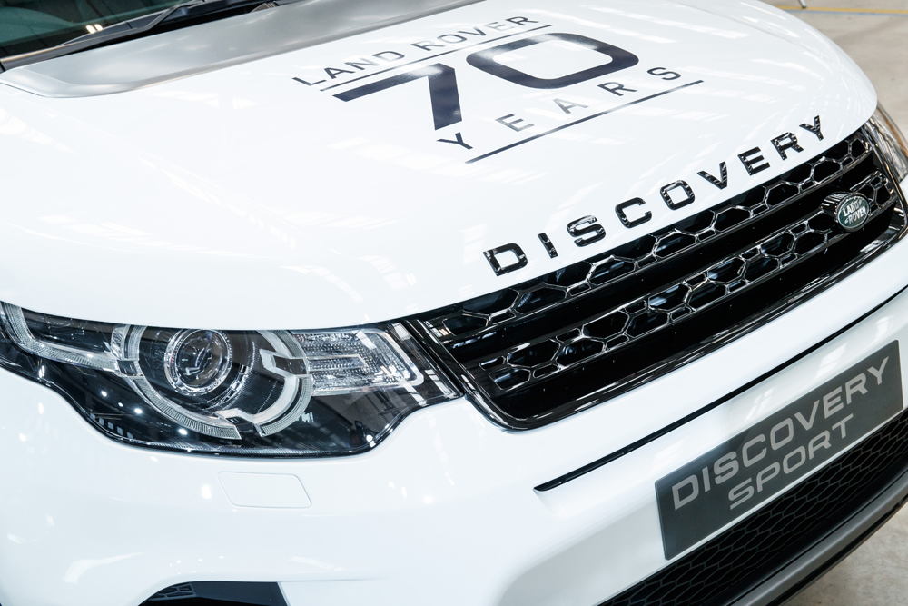 Sự kiện kỷ niệm 70 năm thương hiệu Land Rover.