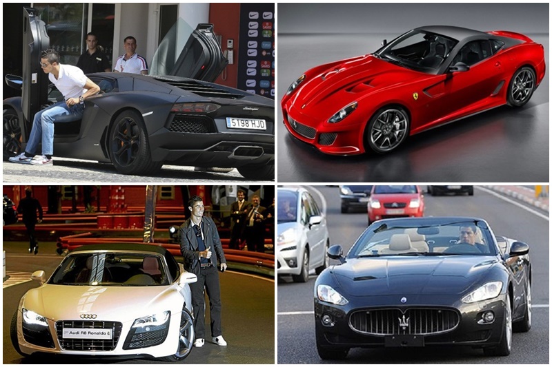 Bộ sưu tập xe của Ronaldo lên tới 30 chiếc với tổng trị giá khoảng 10 triệu USD