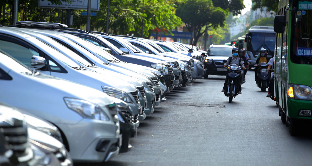 Tìm chỗ đỗ xe ở Việt Nam