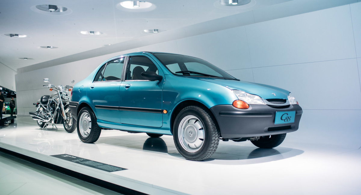 Porsche C88 tại Bảo tàng Porsche