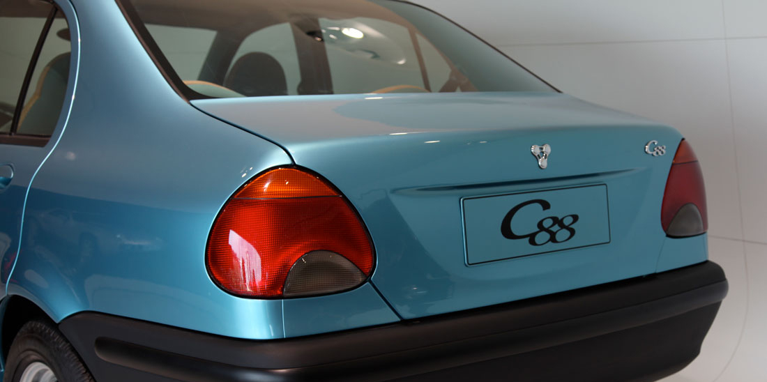 Thiết kế đuôi xe Porsche C88