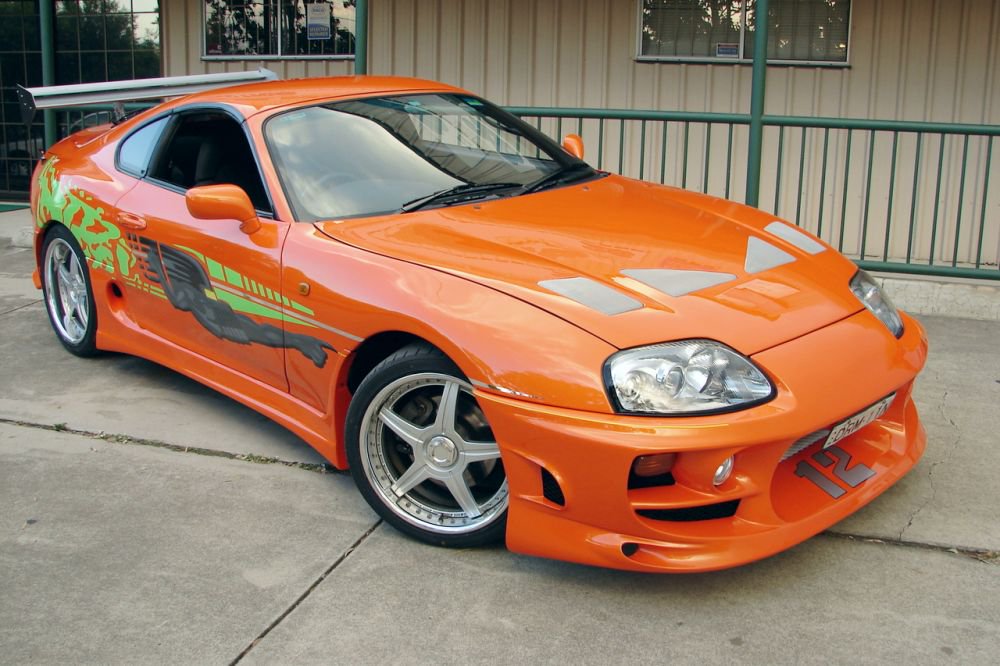 Xe Toyota Supra tăng áp