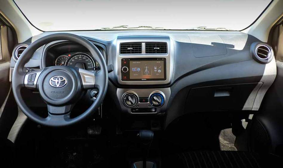 Thiết kế nội thất của Toyota Wigo