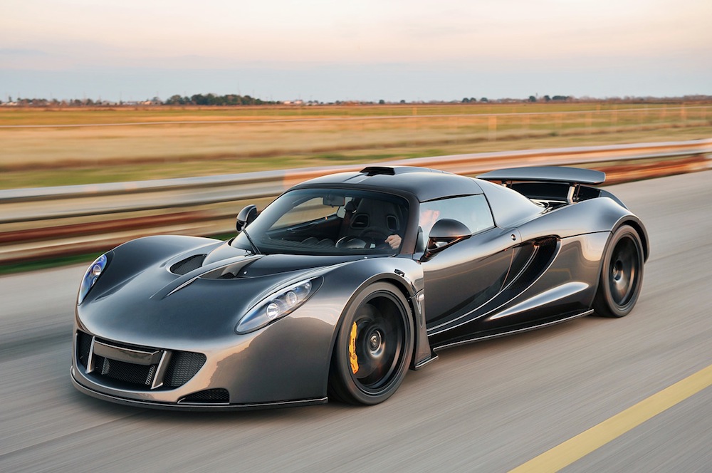 Hennessy Venom GT là một trong những mẫu xe mạnh nhất do người Mỹ sản xuất