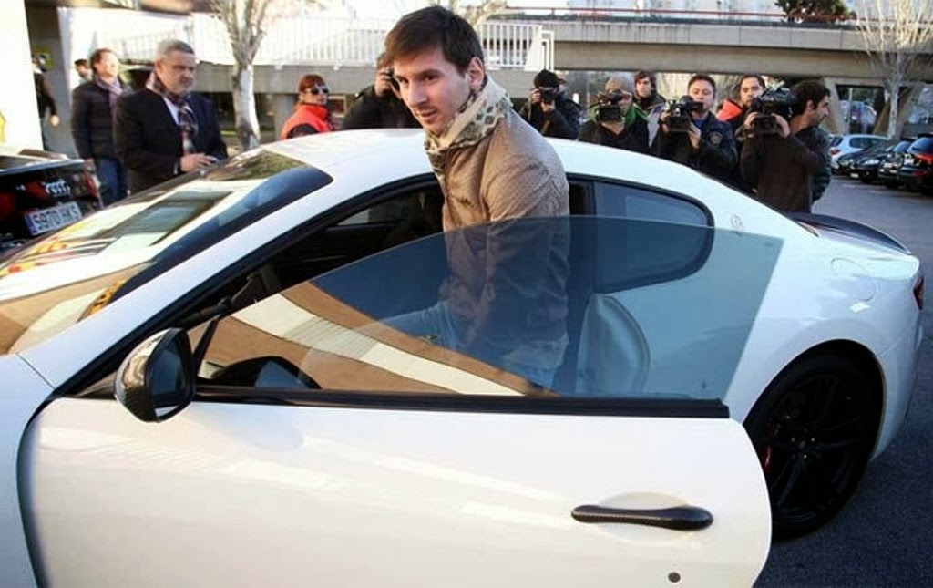 Đây là chiếc xe được Messi sử dụng khá nhiều