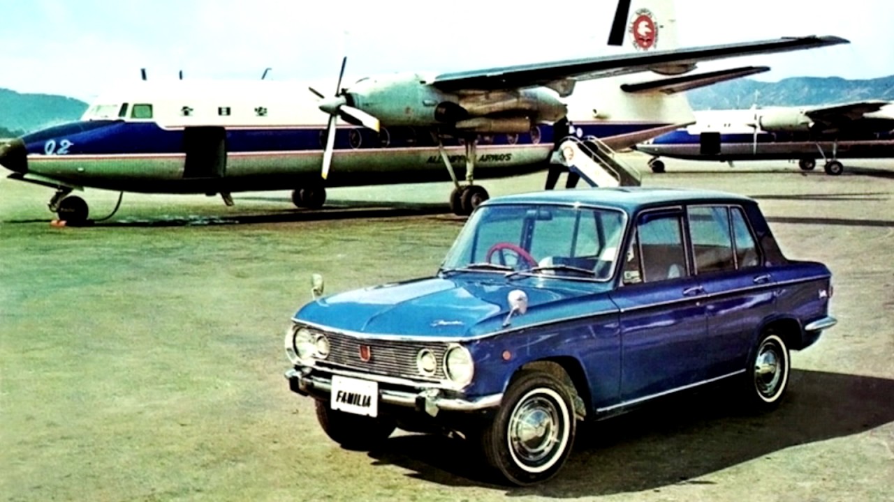 Mazda Familia, một trong những chiếc sedan được ưa chuộng nhất thập niên 60