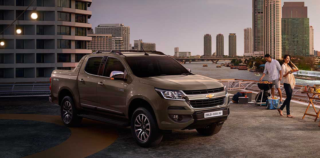 Xe Chevrolet Colorado nhập khẩu từ Thái Lan cũng về trong đợt này