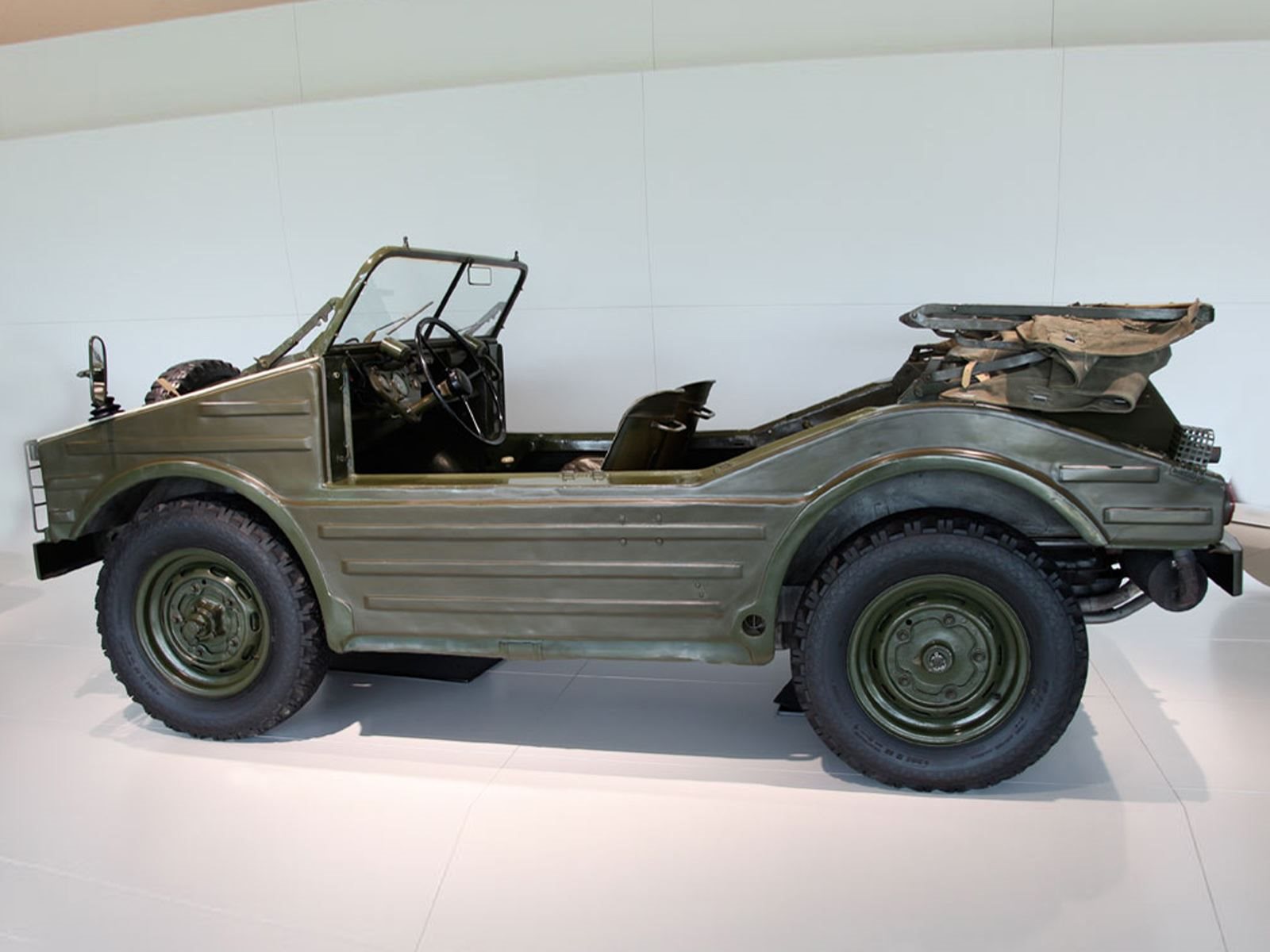 Xe Jagdwagen 597 được trưng bày tại bảo tàng của Porsche