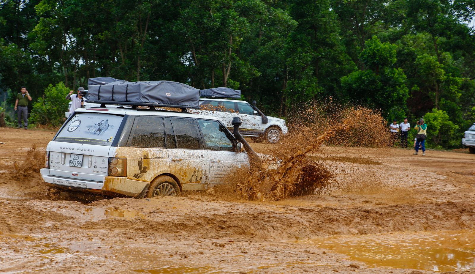 Khả năng lội nước của Range Rover
