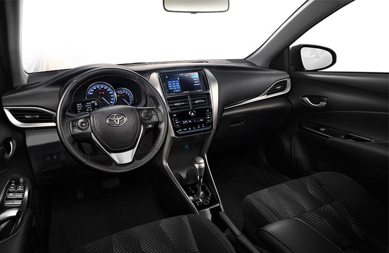 Nội thất cabin xe Toyota Yaris Ativ 2018 được cho sẽ là nội thất của Vios 2018