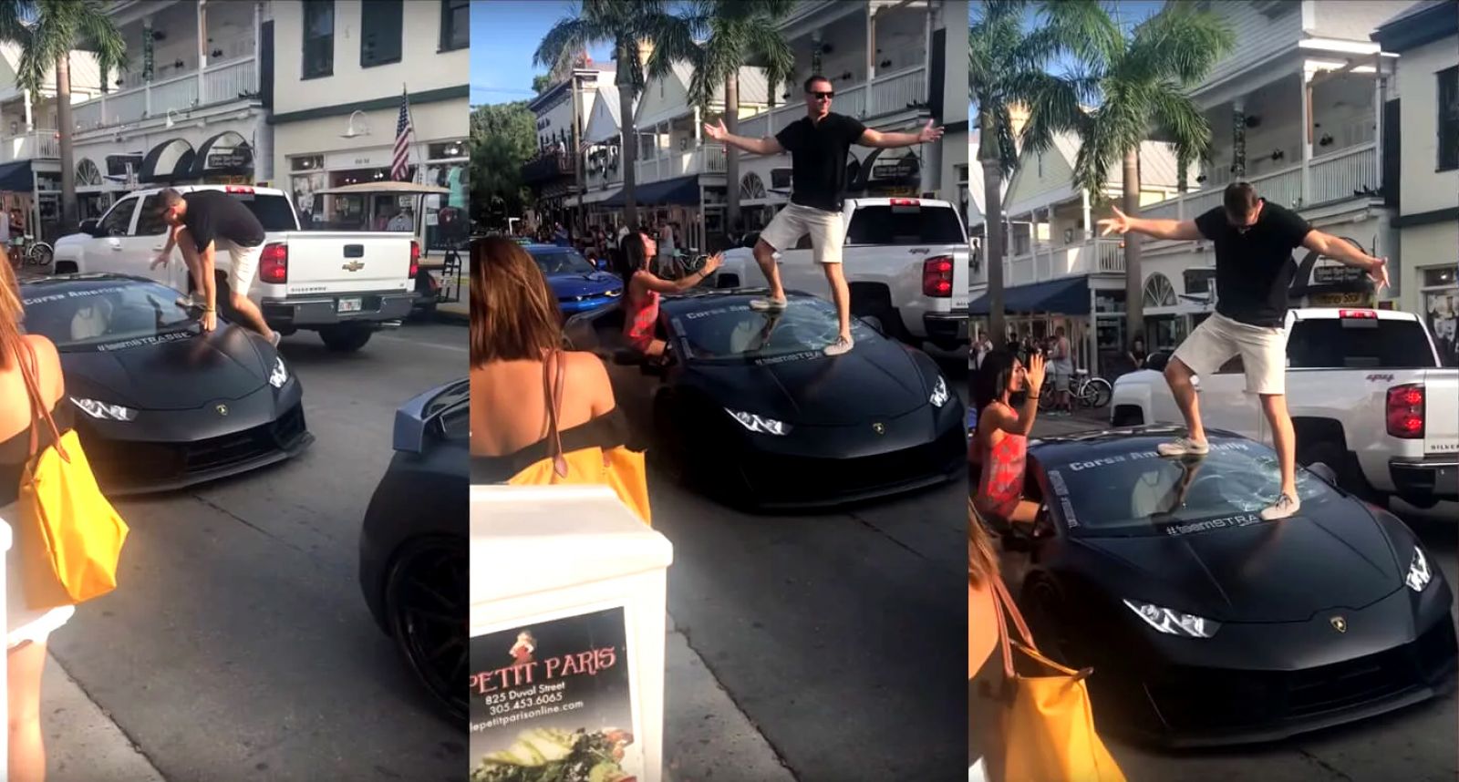 Hậu quả nặng nề do hành động quá khích của chủ xe Lamborghini Huracan