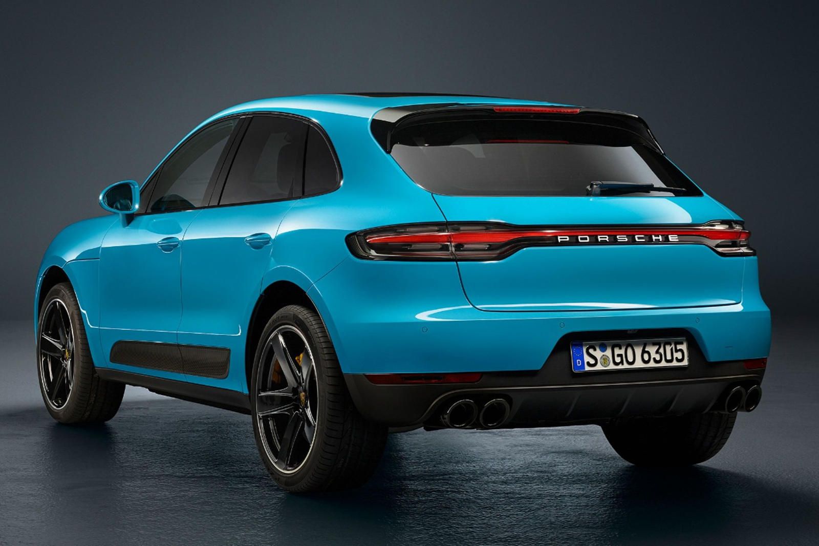 Thiết kế phía sau xe Porsche Macan 2019 