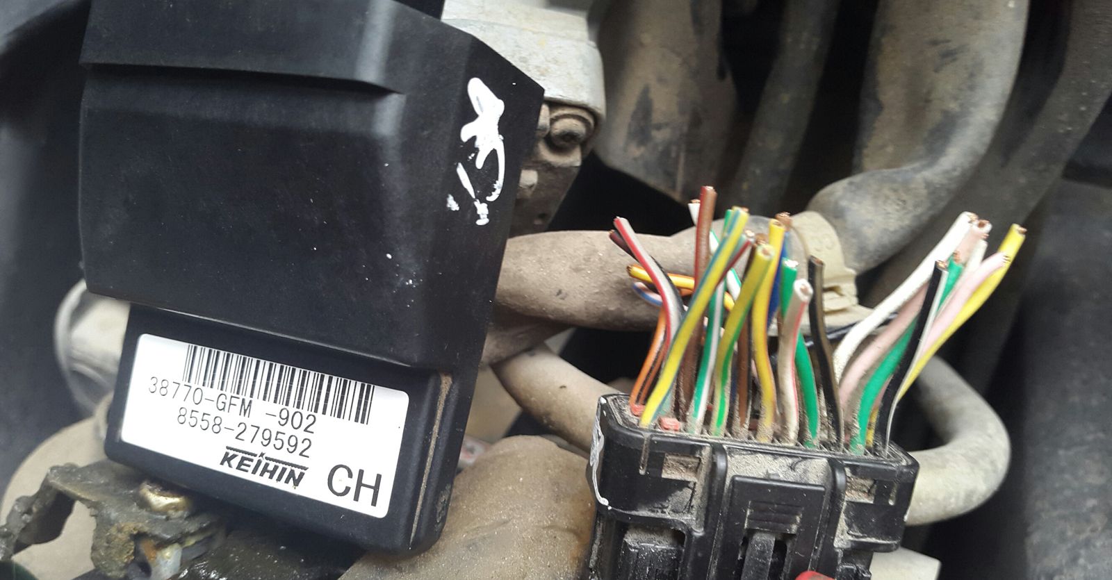 Vị trí IC trên xe máy Honda LEAD