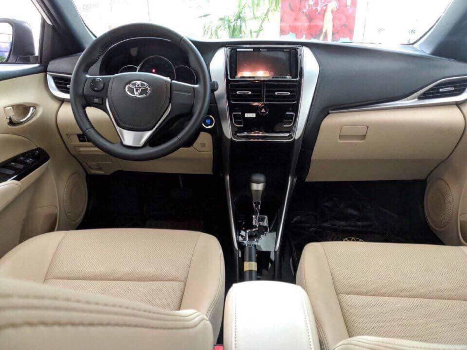 Nội thất của xe Toyota Vios 2018