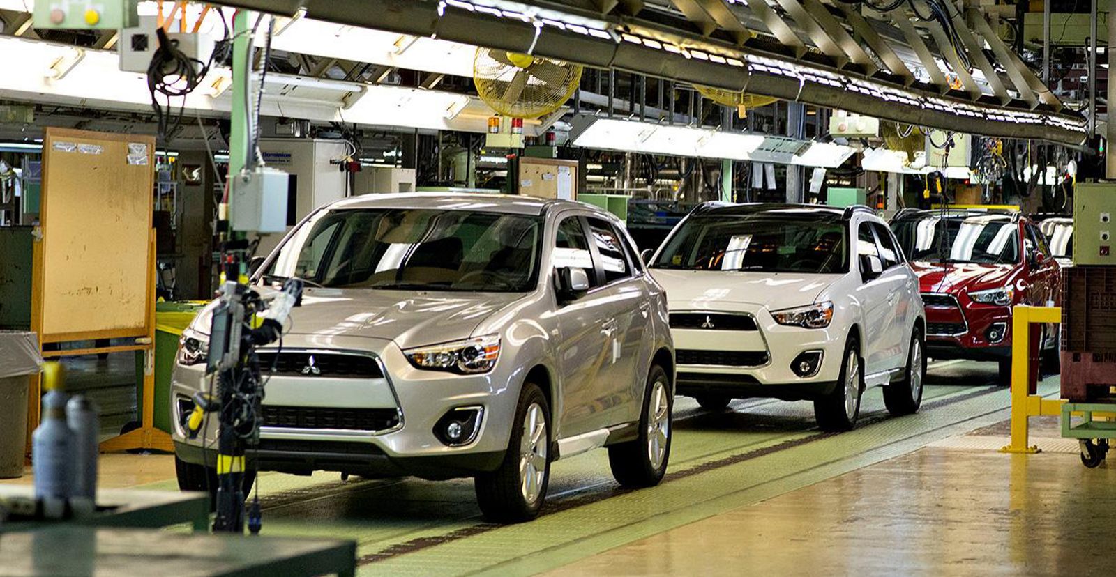 Dây chuyền xe Mitsubishi