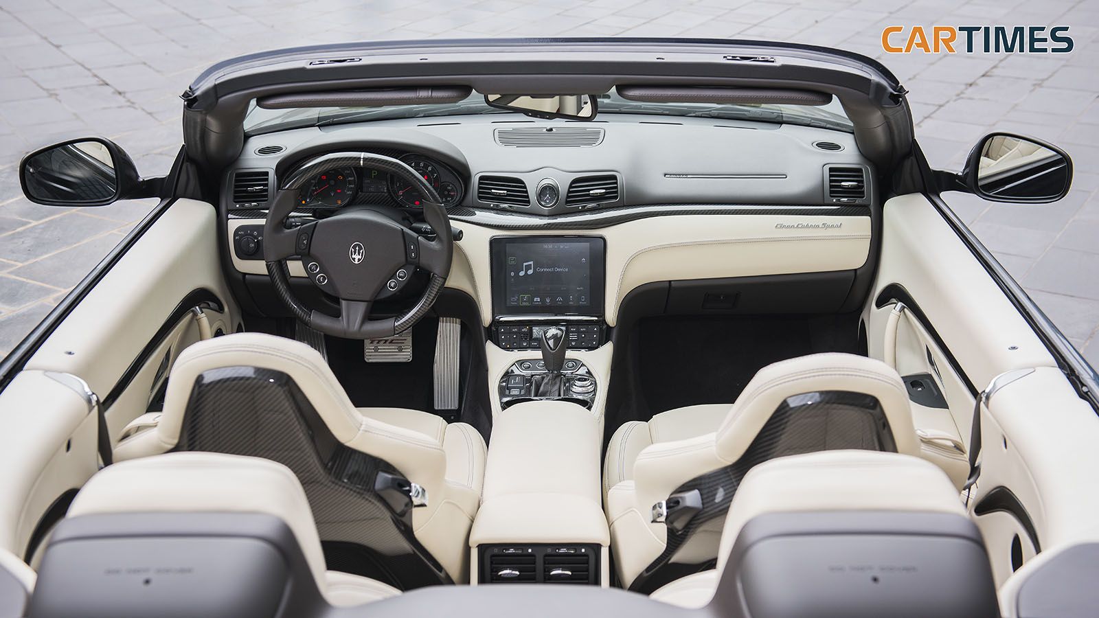 Thiết kế tổng thể nội thất xe Maserati Gran GranCabrio 2018 Sport