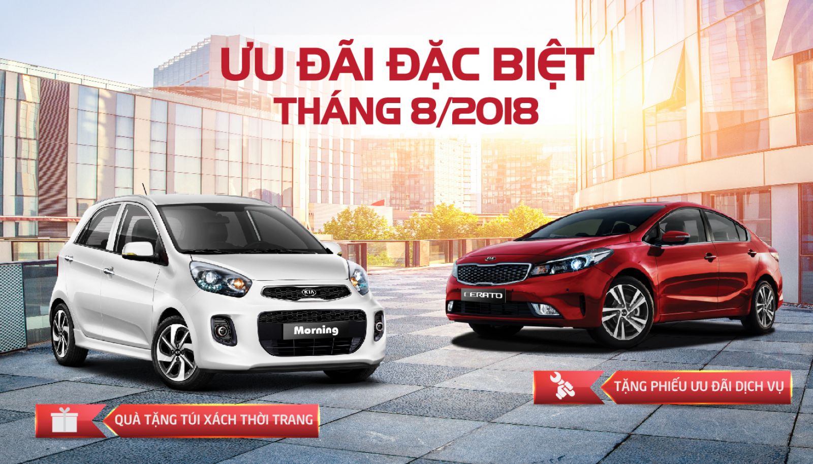 Chương trình ưu đãi dành cho Kia Morning và Cerato