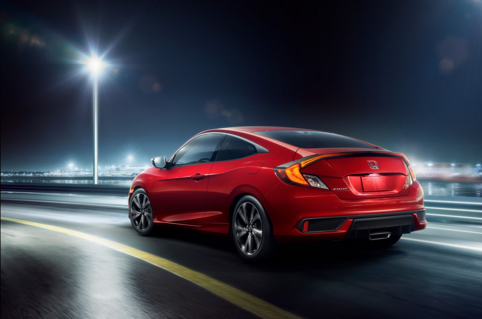 Thiết kế phía sau xe Honda Civic 2019