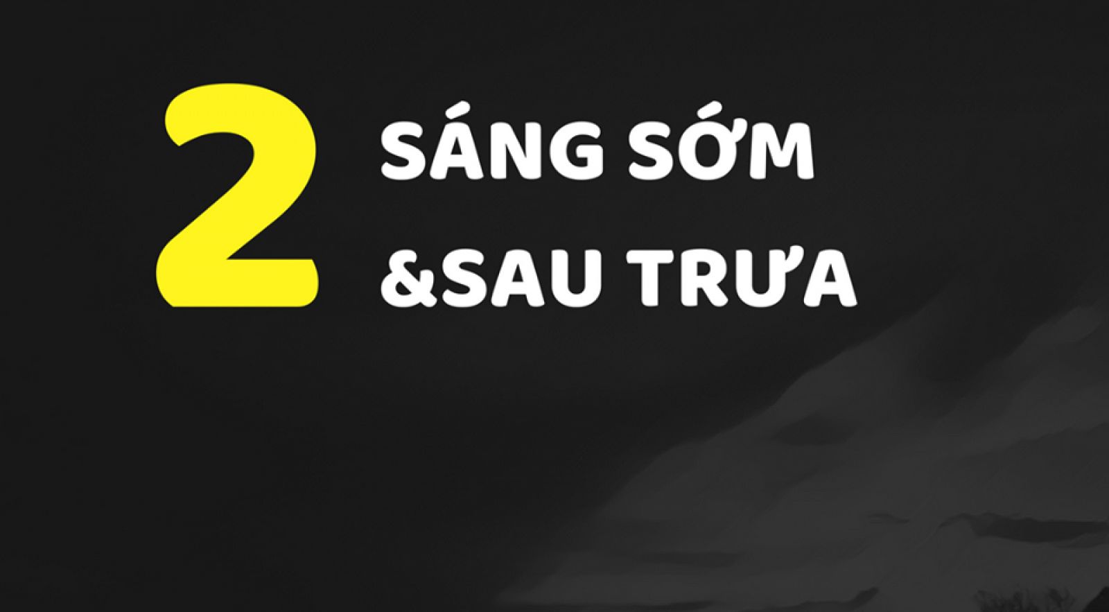 Chú ý thời điểm lái xe
