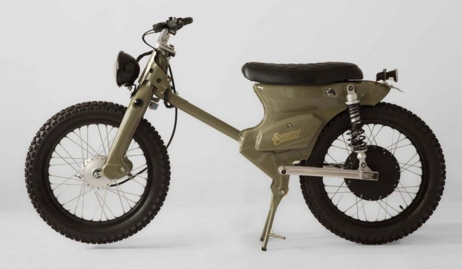 Mẫu xe Cub 70 huyền thoại được độ thành xe điện eCub2