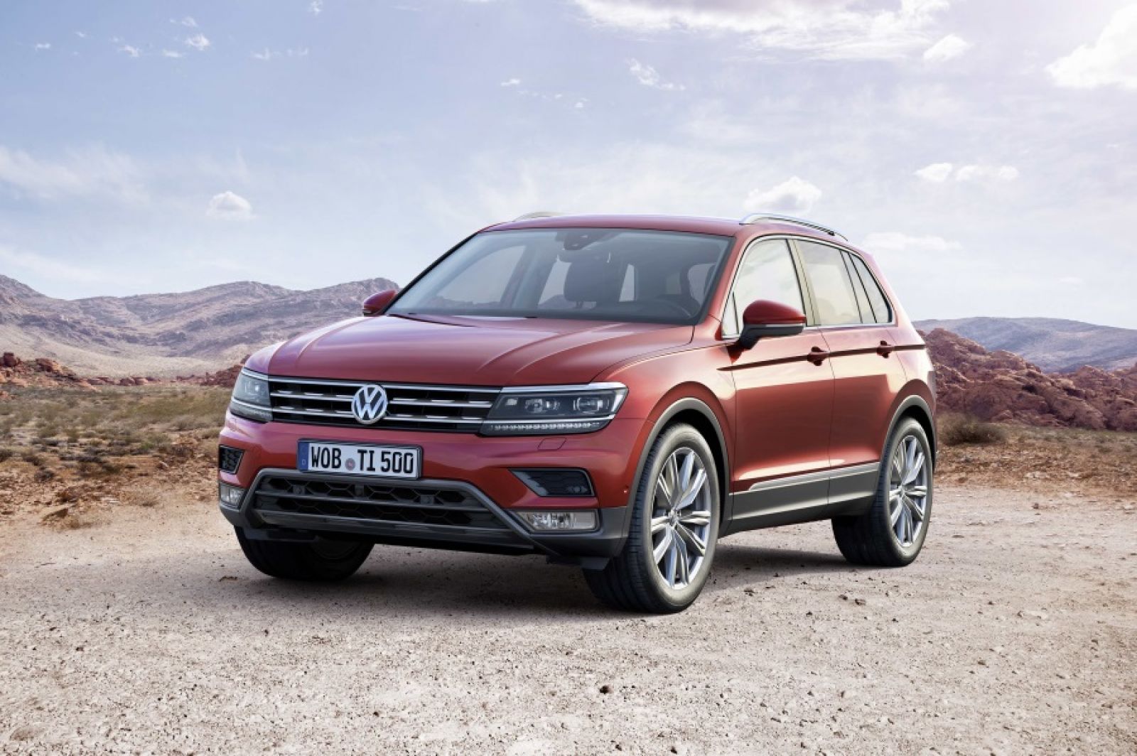 Volkswagen ra mắt xe Tiguan mới tại Frankfurt Motor Show 2015. Ảnh: NEWSPRESS